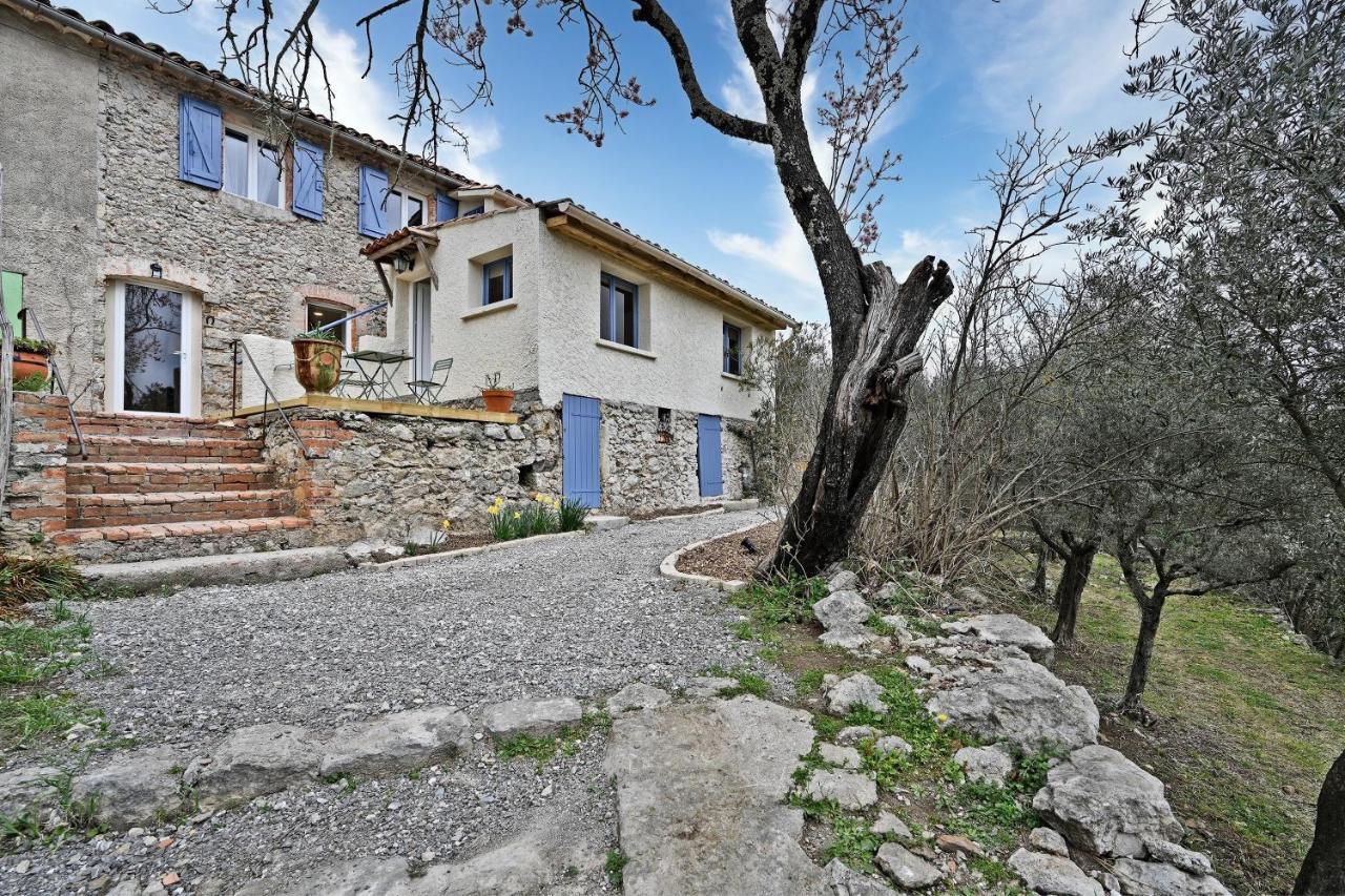 Le Mas Des Rouquets - Avec Piscine Et Jardin Anduze Exterior photo